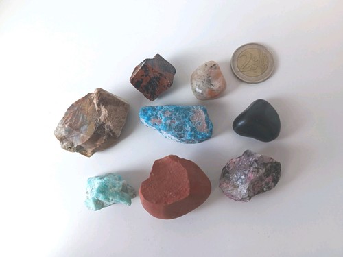 Unterschiedliche edelsteine - unterschiedliche,