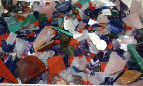 Edelstein abschnitte mineral - edelstein,