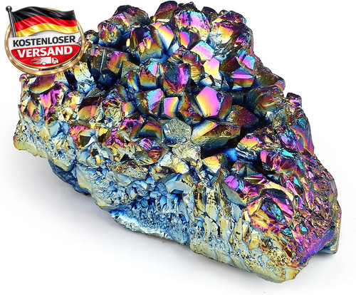 Regenbogen kristall druse - regenbogen,
