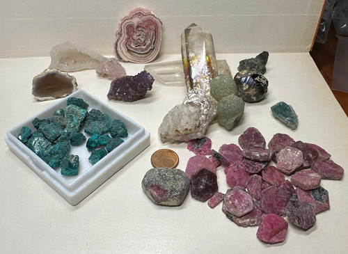 Mineralien rohstein konvolut - rohstein,