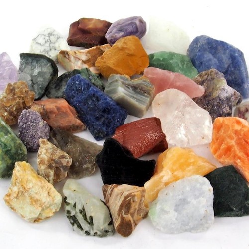 Edelstein mix roh aus - edelstein,