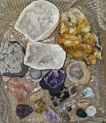 Mineraliensammlung konvolut - mineraliensammlung,