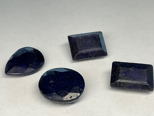 Edelstein saphir blau - edelstein, roh