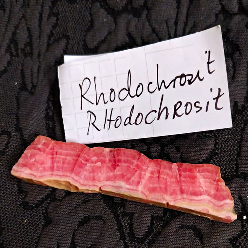 Rhodochrosit rohstein rosa - rhodochrosit,
