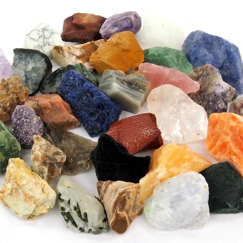 Edelstein mix roh - -,
