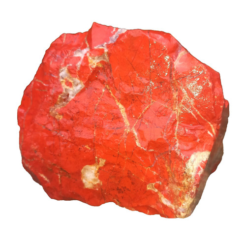 Edler roter jaspis rohstein - roter,
