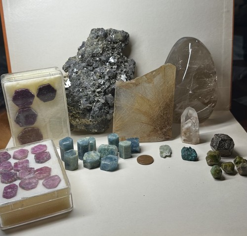 Mineralien rohstein konvolut - mineralien,