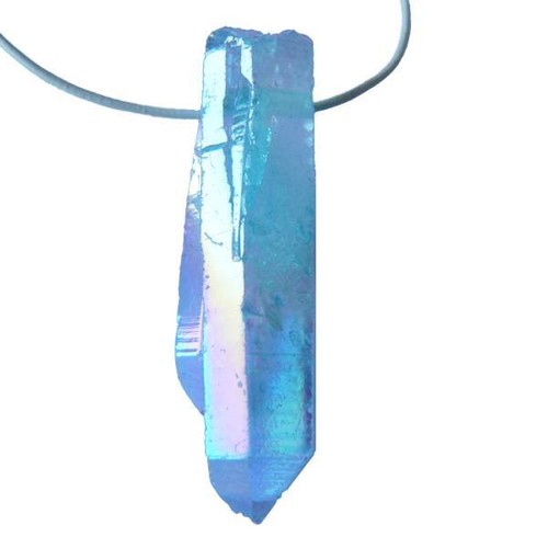 Aqua aura quarz edelstein - aura,